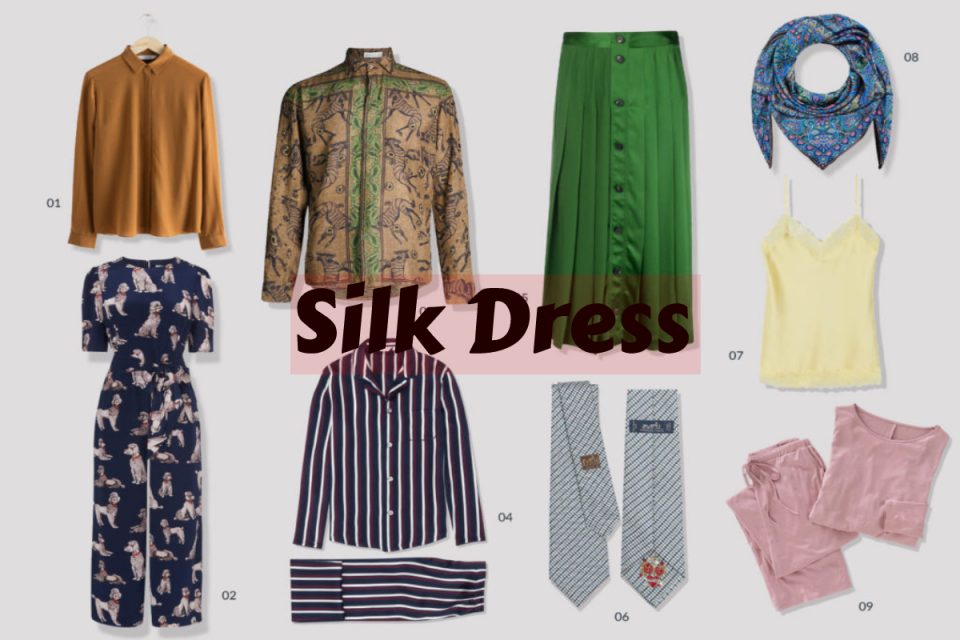 silk dress