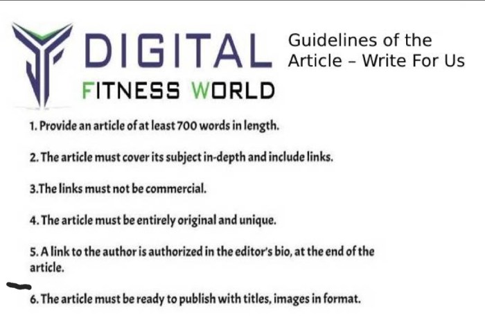 Guidelines of the Article – Health IT Write for us