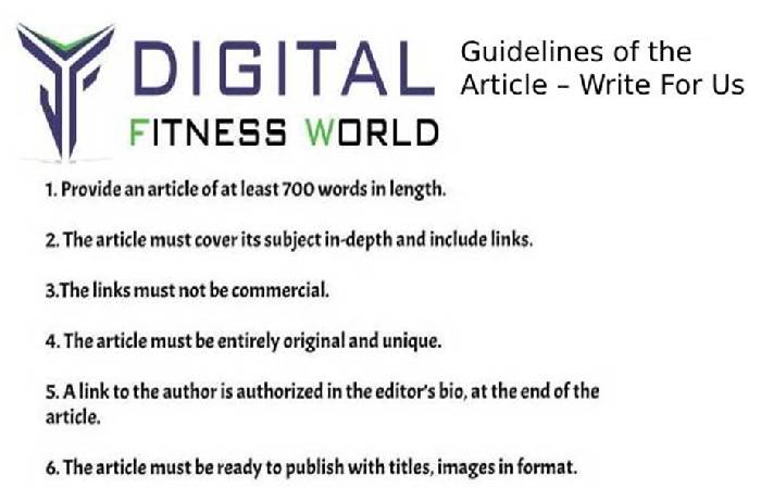 Guidelines of the Article – Aerobic Exercise Write For Us
