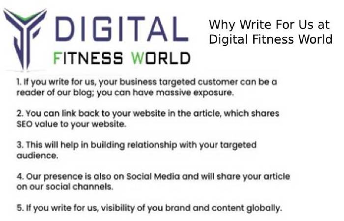 Why Write For Us at Digital Fitness World – Women’s Wellness Write For Us